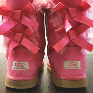 UGG Bailey Bow Magenta
